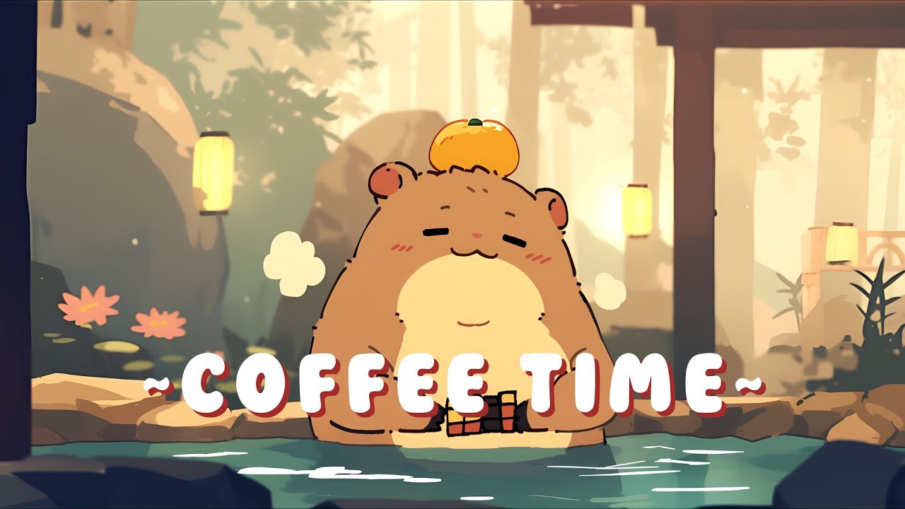 Capybara Study Beats - Chill Study Music Mix ~ Dreamy Vibes ~ ✨