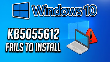 FIX KB5055612 Update Not Installing In Windows 10