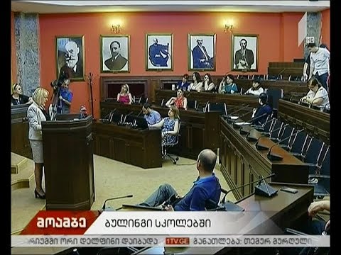 სკოლებში ბულინგის აღმოფხვრის სტრატეგიის პრეზენტაცია