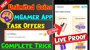 mGamer task offer Complete Trick 2023 | mGamer Task Complete Live Proof| mGamer App Task Complete