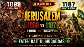 Fall of Jerusalem 1187 | Salahuddin Ayyubi vs Crusaders | Fateh Bait ul Muqaddas | فتح بیت المقدس |