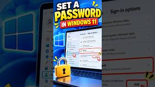 Full How to Set a Password in Windows 11 🔒 | Easy Step-by-Step Guide#Windows11 #WindowsTips #ComputerTips News