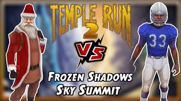 Santa Claus VS Zack Wonder Frozen Shadows VS Sky Summit Temple Run 2 YaHruDv