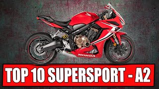 TOP 10 A2 SUPERSPORT MOTORRÄDER