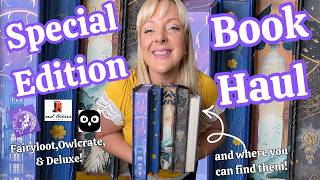 Special Edition Book Haul & Where You Can Find Them for CHEAP! @brightsidegirl