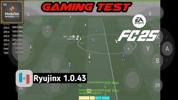 EA SPORTS FC 25 | Ryujinx | Mediatek Dimensity 1200 | Xiaomi 11T Test