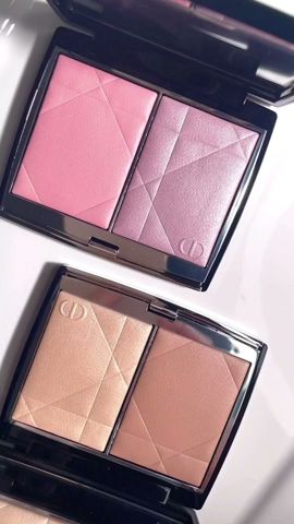New Dior Rouge Blush Color & Glow 287 Dioramour & 100 Diorissimo