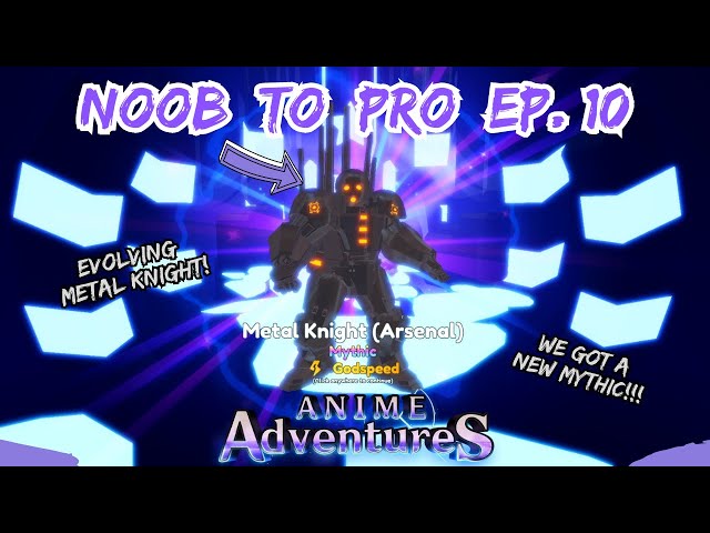 Any Roblox player looking to get and evolve Metal Knight in Anime Adventures  will learn all of the instructions they need to know for this popular  Roblox game.