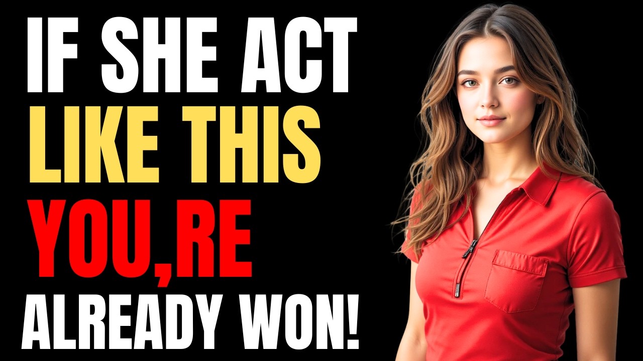 If She Act Like this, You've Already Won! (Watch Before Its Too Late) Female Psychology