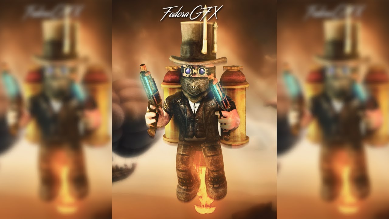 Roblox Steampunk Gfx Speedart By Fedoragfx - steampunk jacket roblox id