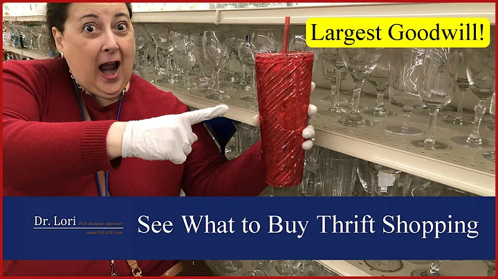 Shopping at Largest Goodwill Thrift Store! See What to Buy & Walk By with Dr. Lori