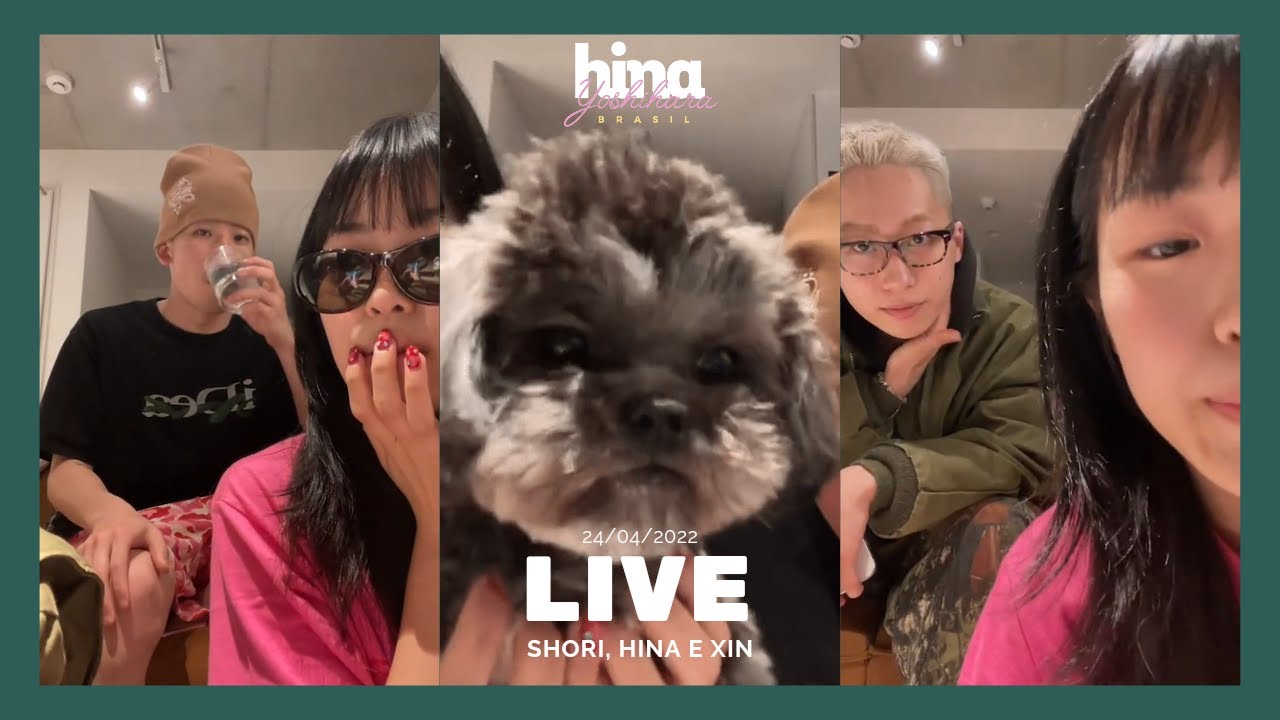 Live Shori, Hina e Xin - 24/04