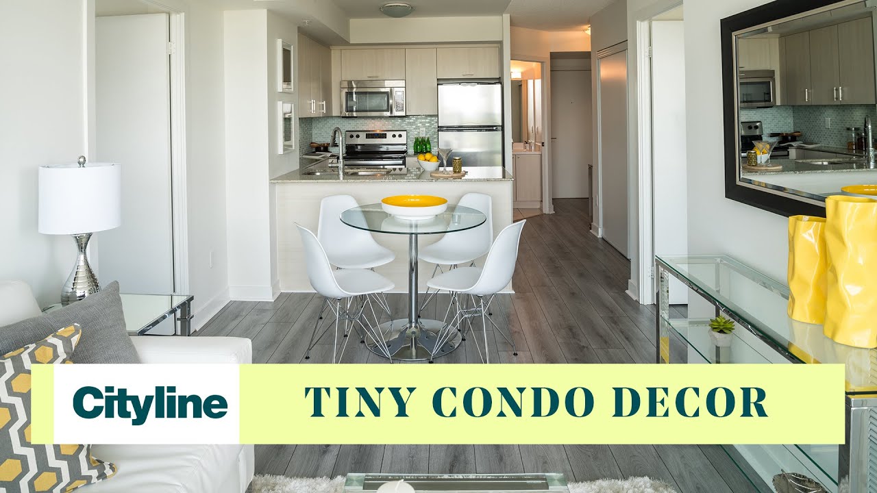 Pro furnishing and decorating tips for a tiny (464 ft.) condo