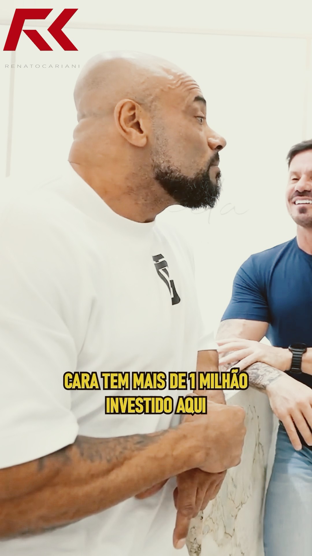 BALESTRIN DESCOBRIU O NOVO SOCIO DA CLINICA! ? #renatocariani #juliobalestrin #clínicaestética