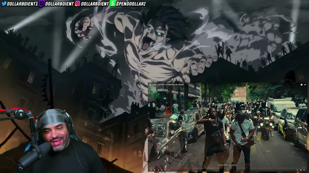 GAZO - KAT feat. La Rvfleuze (Clip officiel) AMERICAN REACTION!
