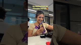 My Husband Sent Me A Gift For Chocolate Day