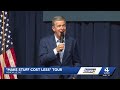 Roy Cooper campaigns in Asheville