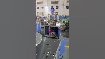 Hinge hydraulic assembly machine manufacturing process #automaticmachinery #assembling #machinery