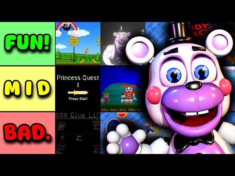 I RANKED EVERY Minigame In The FNAF Franchise...