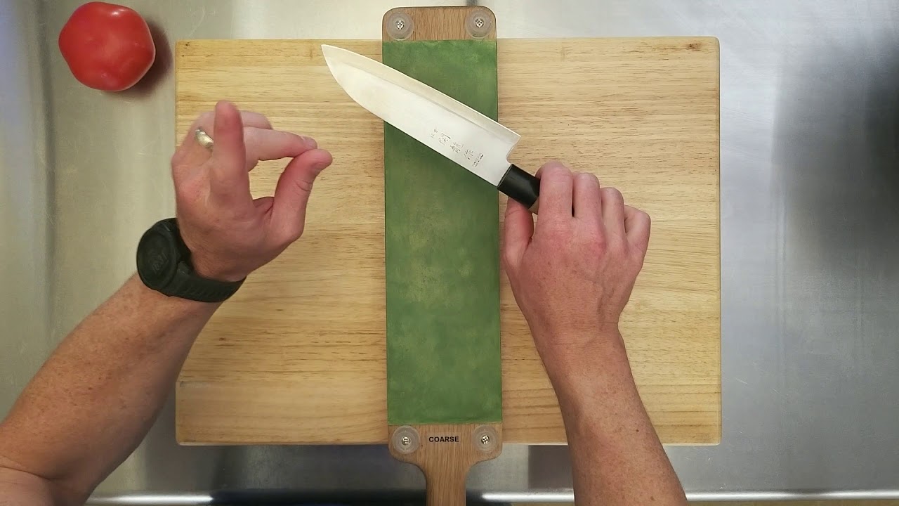 Learn how to use a leather Strop YouTube