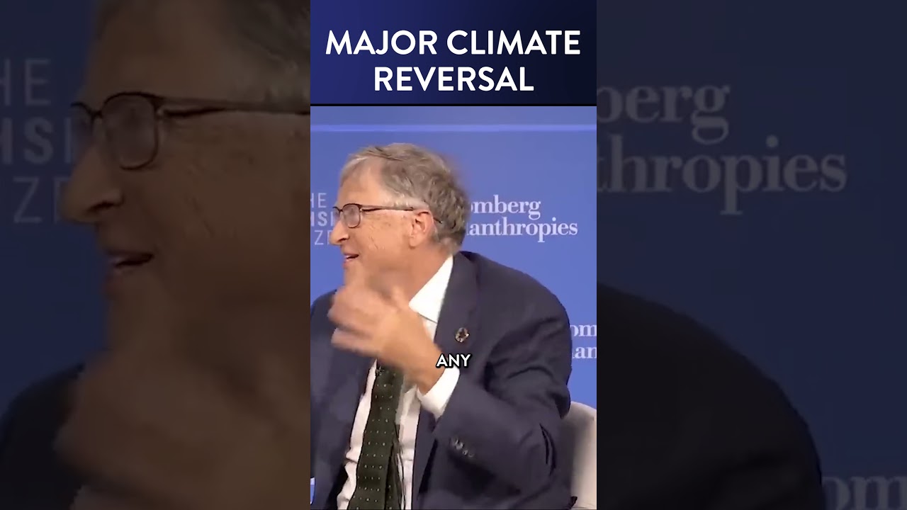 Listen Closely to Hear Bill Gates' Stunning Climate Reversal