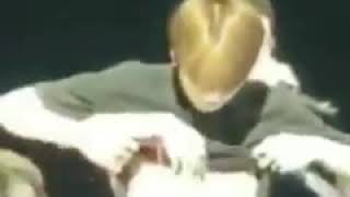 the way taehyung trails his fingers on jeongguks abs