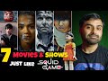 Top 7 Killer Movies &amp; Shows Just Like "Squid Game"!