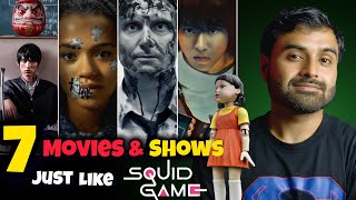 Celebrity Top 7 Killer Movies & Shows Just Like "Squid Game"! Wealth