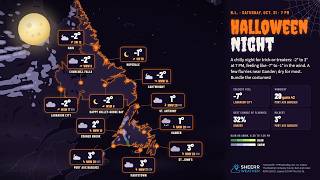 Rain, Snow In NL's Forecast For Friday and Halloween...