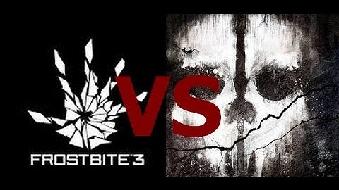 Battlefield 4 Engine Frostbite3 VS Call of Duty Ghosts "new" engine IW Engine - Trolltage