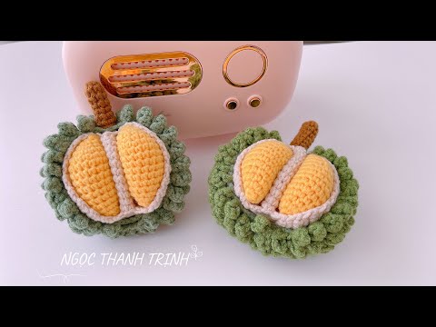 Video #82 - Móc Trái Sầu Riêng Bằng Len - Ngọc Thanh... - youtube