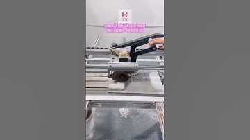 Cắt góc vuông dễ dàng bằng máy cắt gạch nước Xinkai Z2S #maycatda #machine