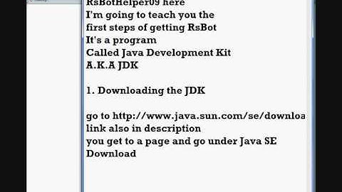 [Rs Bot Helper] - Getting JDK