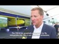 Drone tests in Switzerland: airmail flying high