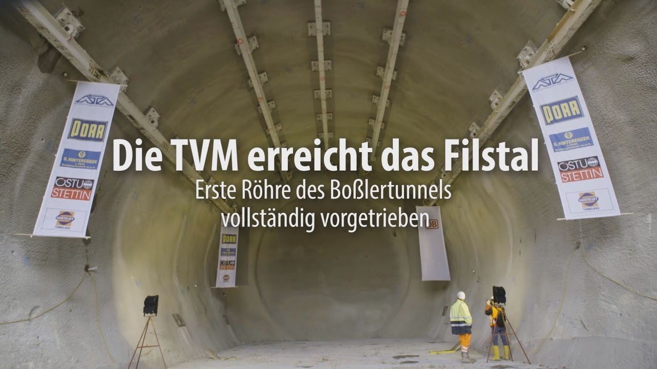 Boßlertunnel - Durchschlag im Filstal
