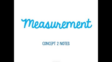 Unit 1 Science Foundations Concept 2 Notes *Updated*