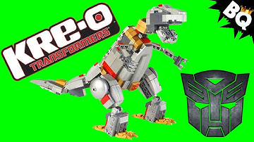 Transformers Grimlock Unleashed Kre-O Review - BrickQueen