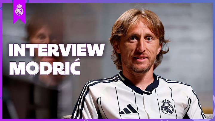 Modrić's LAST Real Madrid interview