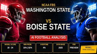 Boise State at Washington State | Prediction 📺 @Tactical_Logic_FOOTBALL @Tactical_Logic_NBA