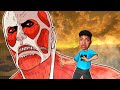 Evoluindo como EXTERMINADOR DE TITÃS no NOVO JOGO do Roblox