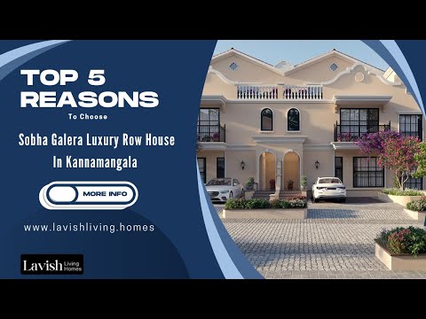 Top 5 Reasons to Choose Sobha Galera in Kannamangala Bangalore