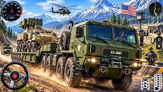 US Army Military Truck Cargo Game 3D 🚛 | Heavy Army Vehicle Transport screenshot 3