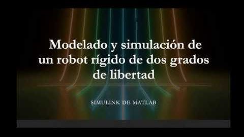 robot2GDL simulación en Simulink