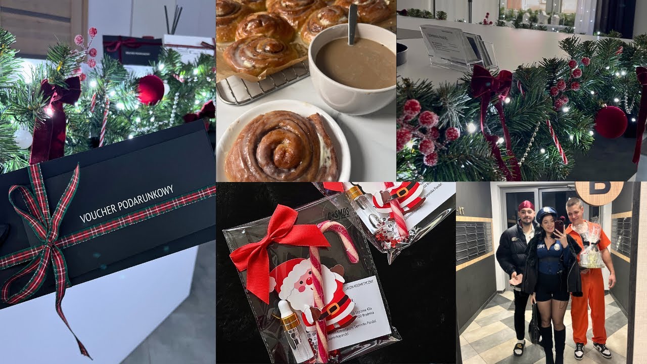 VLOGMAS #1: Wracam po przerwie — impreza, upominki dla klientek i świąteczna metamorfoza salonu