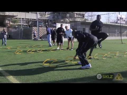 Speed and Agility Drills with NFL Players