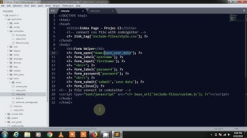 Codeigniter Tutorial in Hindi Part-9 ( Connect database and insert data into database )