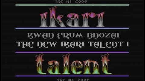 Ikari and Talent Intro