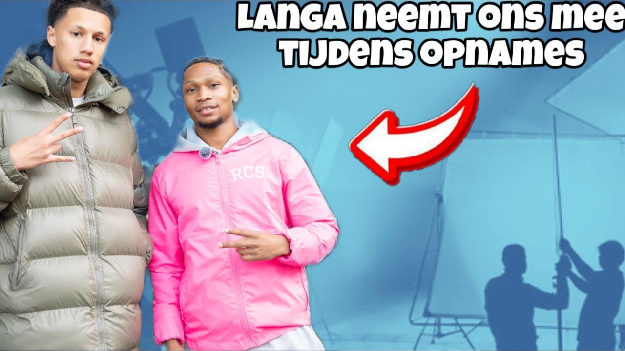 Afkomst Rijck Rapper LANGA NEEMT Ons MEE Achter De Schermen BIJ NUMMER 1 HIT ‘Helaas’ Ft ...