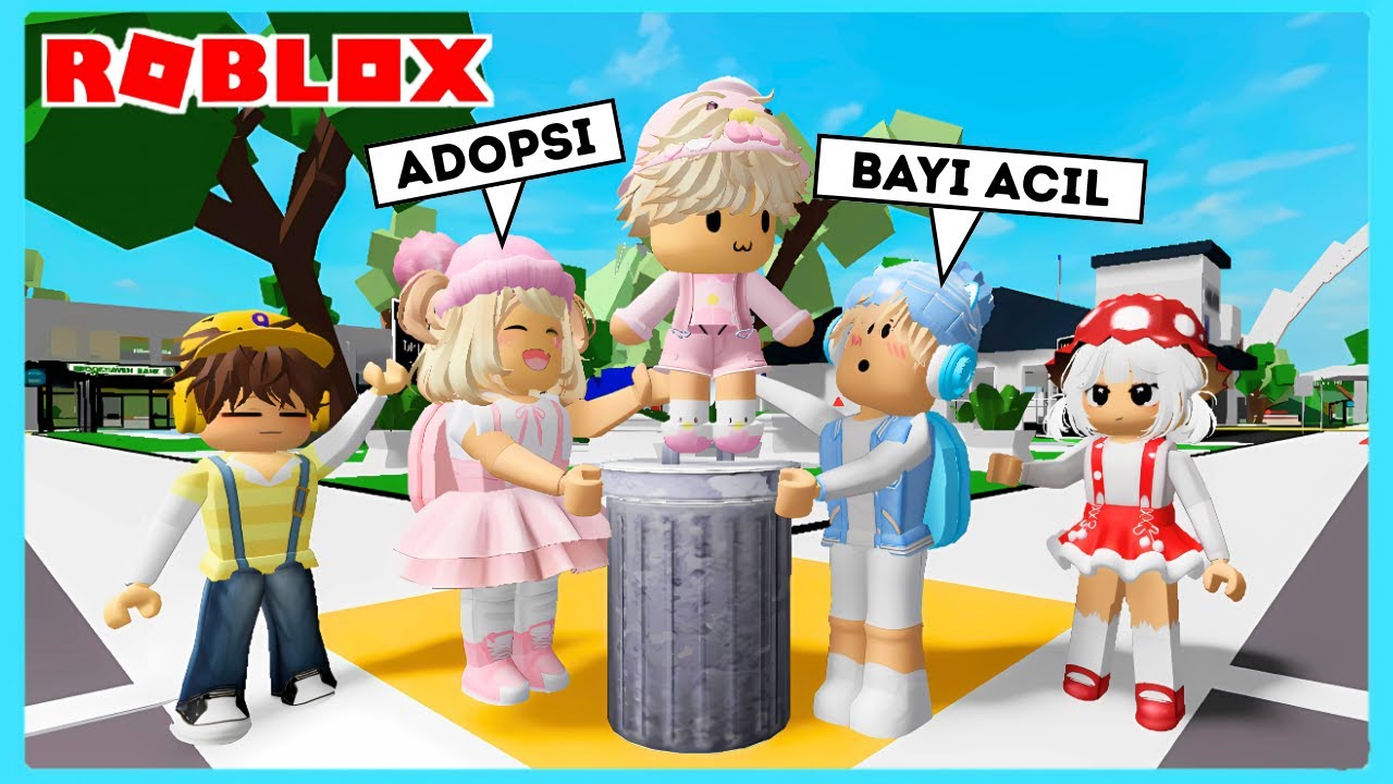 Aku Adopsi Bayi @ACILPINK Di Roblox Brookhaven ft @Shasyaalala