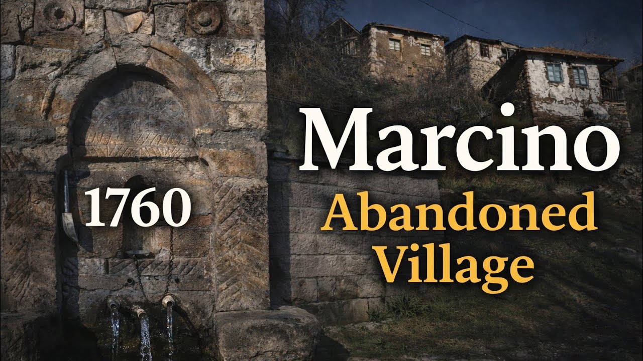 Marcino – Abandoned Stone Village and 1760  fountain 4K